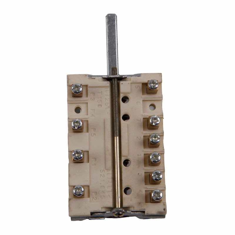 China factory 6 position rotary switch